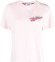 Thom Browne T-shirt met geborduurde auto Roze - Thumbnail 1