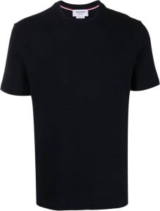 Thom Browne T-shirt met ronde hals Blauw