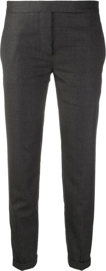 Thom Browne tailored cropped trousers Grijs