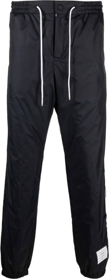 Thom Browne Trainingsbroek met logopatch Blauw