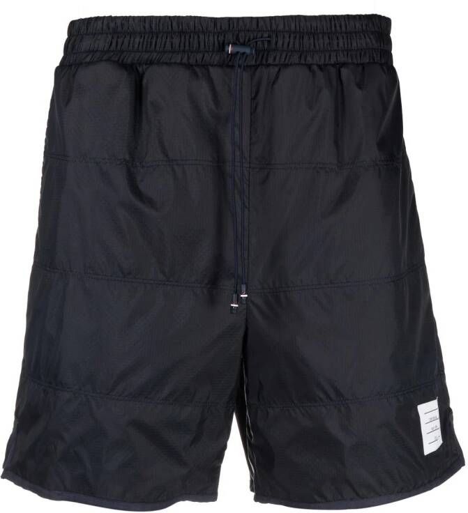 Thom Browne Trainingsshorts Zwart