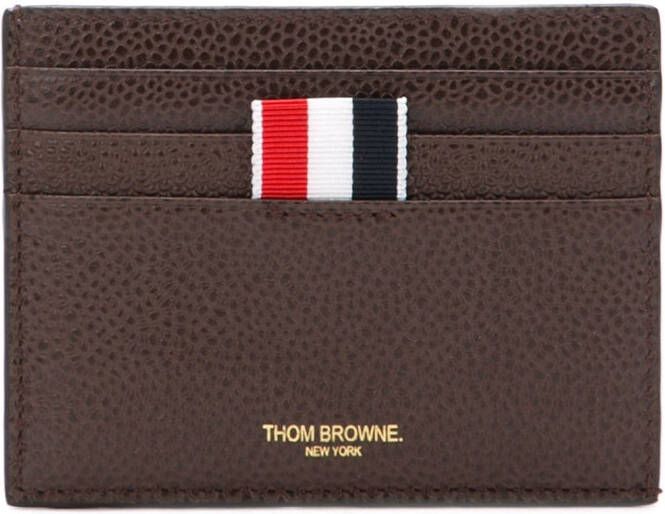 Thom Browne tri-stripe logo tab cardholder Bruin