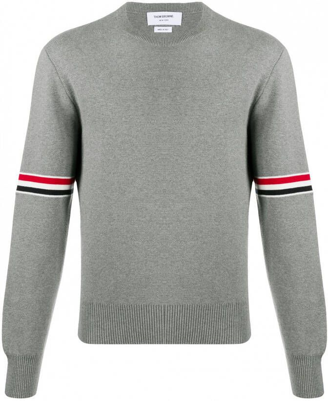 Thom Browne Trui met ronde hals Grijs