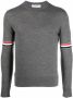 Thom Browne Trui met RWB-streep Grijs - Thumbnail 1