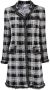 Thom Browne Tweed jurk Zwart - Thumbnail 1