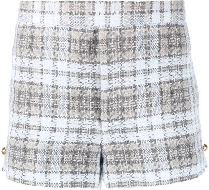 Thom Browne Tweed shorts Grijs