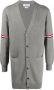 Thom Browne Vest met stiksels Grijs - Thumbnail 1
