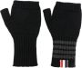Thom Browne Vingerloze handschoenen Zwart - Thumbnail 1