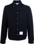 Thom Browne Wollen overhemd 415 NAVY - Thumbnail 1