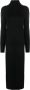 Thom Krom Maxi-jurk met col Zwart - Thumbnail 1