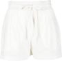 Thom Krom Shorts met trekkoord Wit - Thumbnail 1