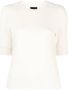 Thom Krom T-shirt met ronde hals Beige - Thumbnail 1