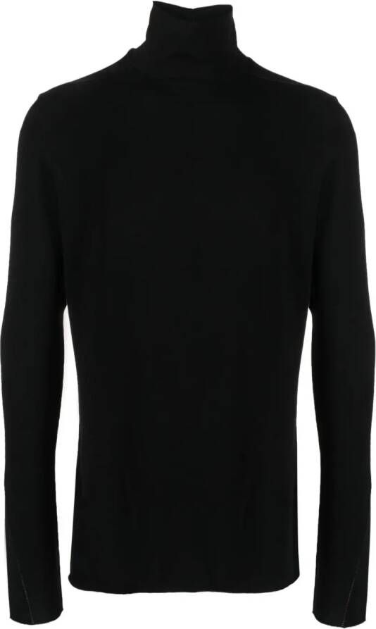 Thom Krom T-shirt met ronde hals Zwart