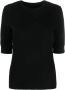 Thom Krom T-shirt met ronde hals Zwart - Thumbnail 1