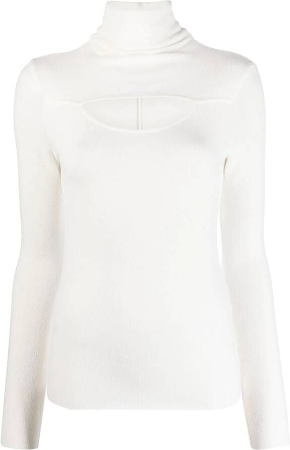 Thom Krom Uitgesneden blouse Wit
