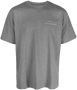 Throwback. T-shirt met logoprint Grijs - Thumbnail 1