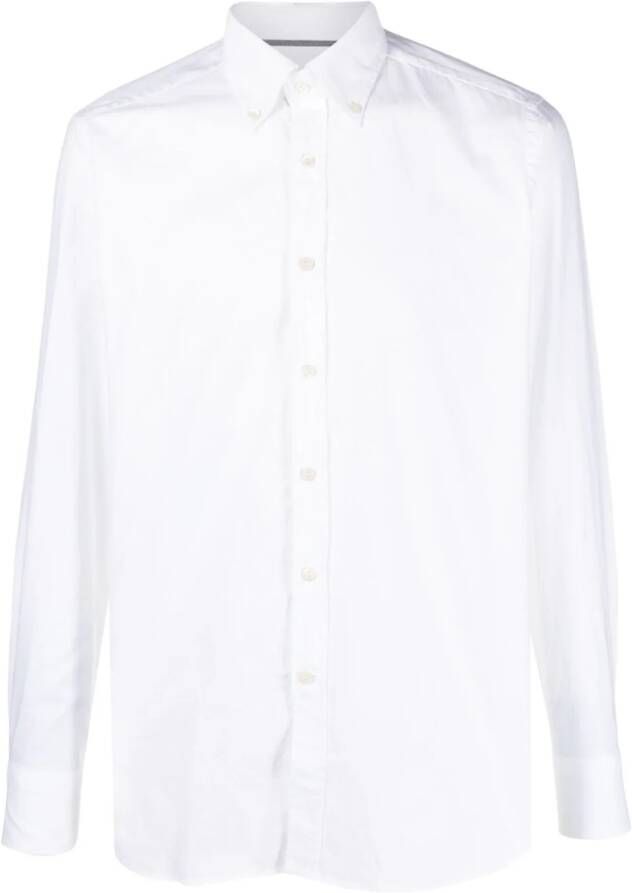Tintoria Mattei Button-down overhemd Wit