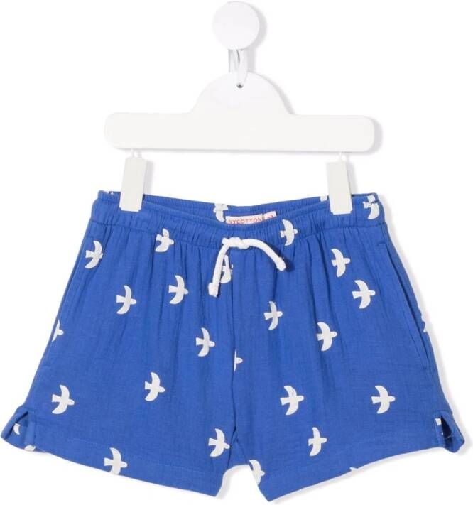 Tiny Cottons Shorts met trekkoord Blauw