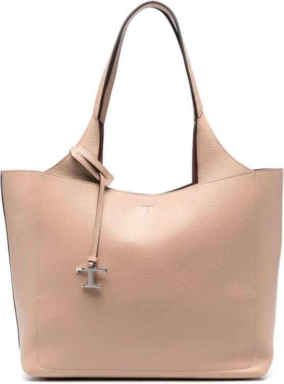 Tod's Leren shopper Beige