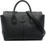 Tod's Leren shopper Zwart - Thumbnail 1