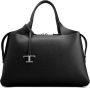 Tod's Schoudertas met logoprint Zwart - Thumbnail 1