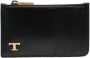 Tod's Portemonnee met logoplakkaat Zwart - Thumbnail 1