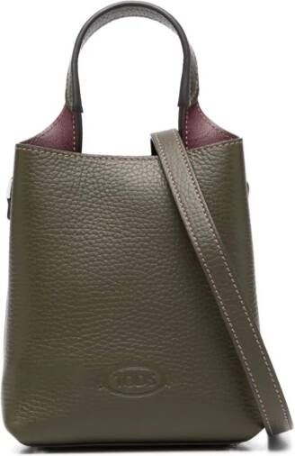 Tod's Micro leren tas Groen