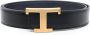 Tod's Riem met gegraveerd logo Zwart - Thumbnail 1