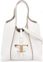 Tod's Timeless shopper met logo Wit - Thumbnail 1