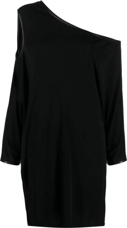 TOM FORD Asymmetrische midi-jurk Zwart