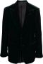 TOM FORD Blazer met enkele rij knopen Groen - Thumbnail 1