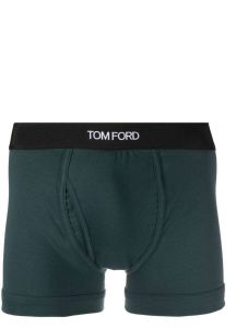 TOM FORD Boxershorts met geborduurd logo Groen