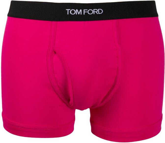 TOM FORD Boxershorts met logo tailleband Roze