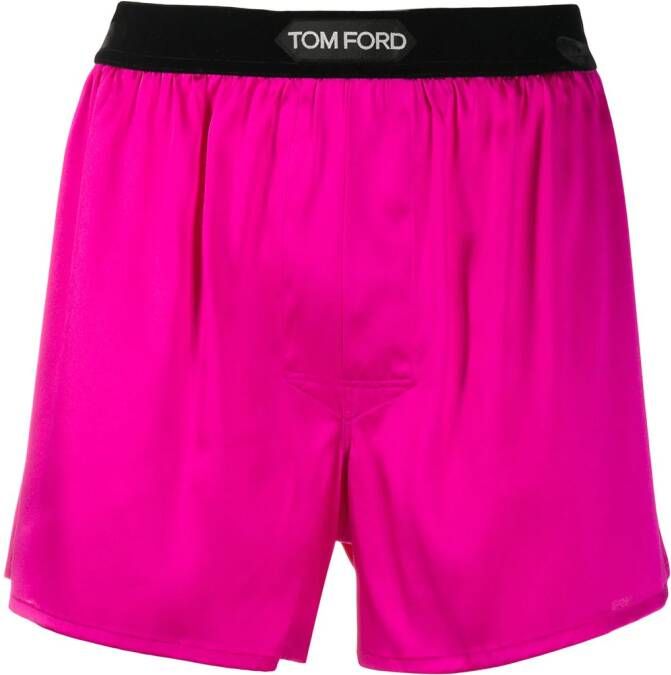 TOM FORD Boxershorts met logo tailleband Roze
