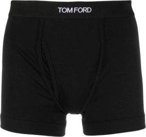 TOM FORD Boxershorts met logo tailleband Zwart