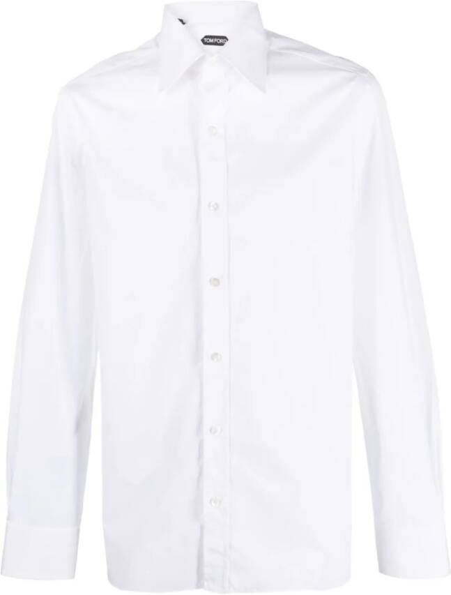 TOM FORD Button-down overhemd Wit