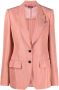 TOM FORD Colbert met enkele rij knopen Roze - Thumbnail 1