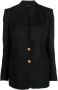 TOM FORD Colbert met enkele rij knopen Zwart - Thumbnail 1