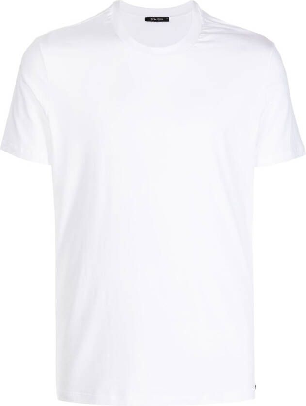 TOM FORD T-shirt met ronde hals Wit