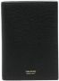 TOM FORD Bi-fold leren pasjeshouder met logo Zwart - Thumbnail 1