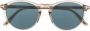 TOM FORD Eyewear Aurele zonnebril met rond montuur Wit - Thumbnail 1