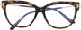 TOM FORD Eyewear Bril met vierkant montuur Bruin - Thumbnail 1