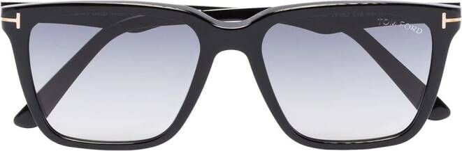 TOM FORD Eyewear Garrett zonnebril met vierkant montuur Zwart