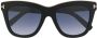 TOM FORD Eyewear Julie zonnebril Zwart - Thumbnail 1
