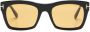 TOM FORD Eyewear Nico zonnebril met vierkant montuur Zwart - Thumbnail 1