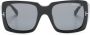 TOM FORD Eyewear Zonnebril met vierkant montuur Zwart - Thumbnail 1