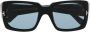 TOM FORD Eyewear Ryder zonnebril met vierkant montuur Zwart - Thumbnail 1