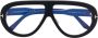 TOM FORD Eyewear Troy zonnebril met piloten montuur Zwart - Thumbnail 1