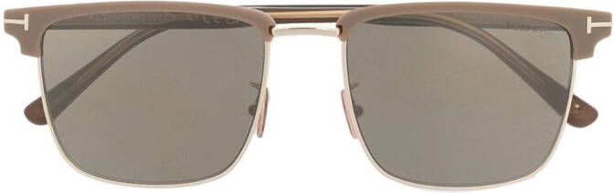 TOM FORD Eyewear Zonnebril met getinte glazen Bruin