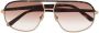 TOM FORD Eyewear Zonnebril met piloten montuur Goud - Thumbnail 1